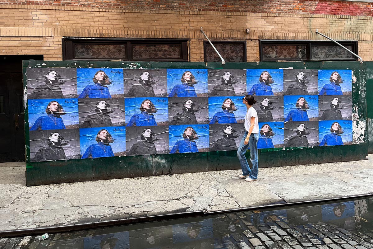 Wheatpasting Miami - 32 sheet large format street poster takeover